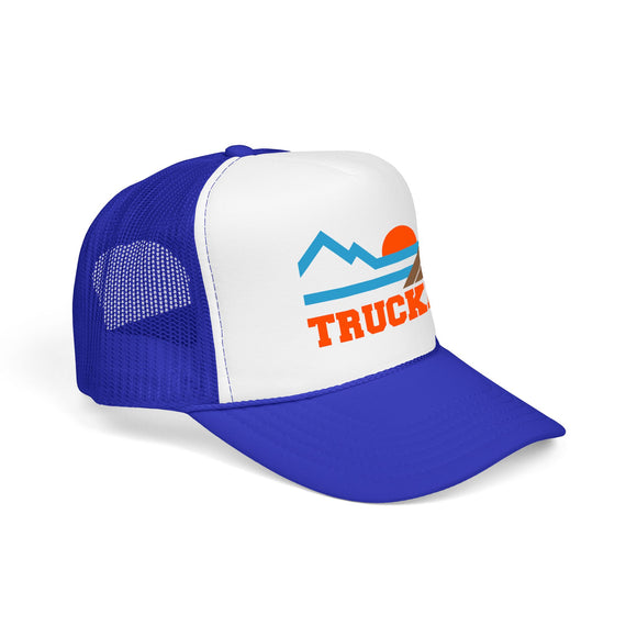 Truckee, California Trucker Hat - Truckee  Mountain Cap