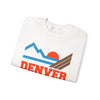 Denver, Colorado Sweatshirt - Mountain Denver Crewneck Sweatshirt