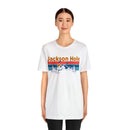 Jackson Hole, Wyoming Shirt - Mountain Sunset Unisex Jackson Hole T-Shirt-65