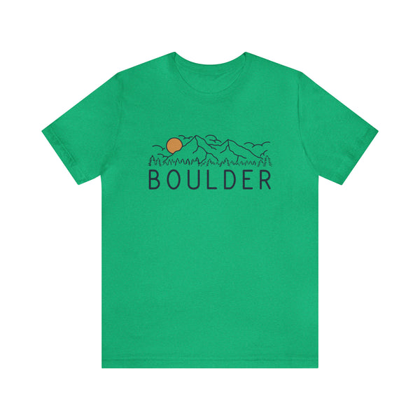 Boulder, Colorado T-Shirt - Retro Unisex Boulder Shirt