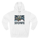 Stowe, Vermont Hoodie - Retro Mountain Unisex Sweatshirt-2
