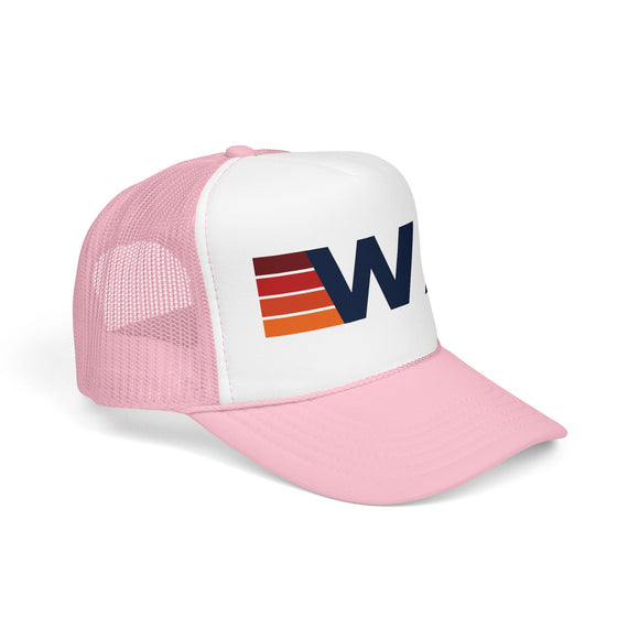 Washington Trucker Hat - WA Abbr retro cap