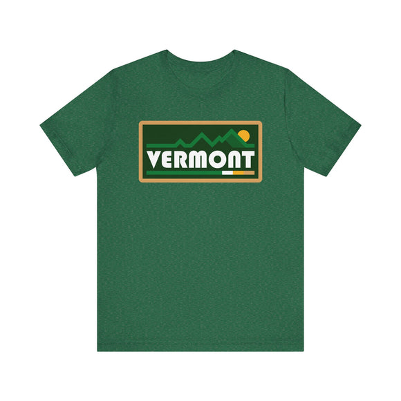 Vermont T Shirt - Retro Graphic Vermont Tee