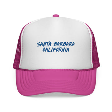 Buy pink Santa Barbara Trucker Cap | California Hat