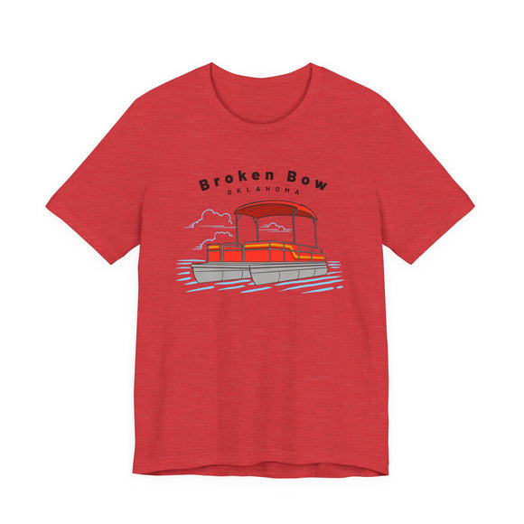 Broken Bow, Oklahoma T Shirt - Pontoon Boat Tee