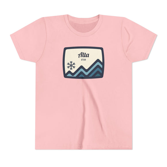 Alta, Utah Youth T-Shirt — Mountain Tee
