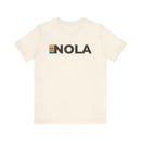 New Orleans, Louisiana tee - NOLA t shirt retro stripes-1