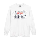 Bend, Oregon Après-ski Long Sleeve Shirt - Mountain Retro Skiing-2