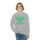 West Virginia Youth Sweatshirt - Pickleball Unisex Kid's West Virginia Crewneck Sweatshirt-15