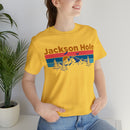 Jackson Hole, Wyoming Shirt - Mountain Sunset Unisex Jackson Hole T-Shirt-82