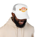 Stay Groovy Trucker Hat Boho-6