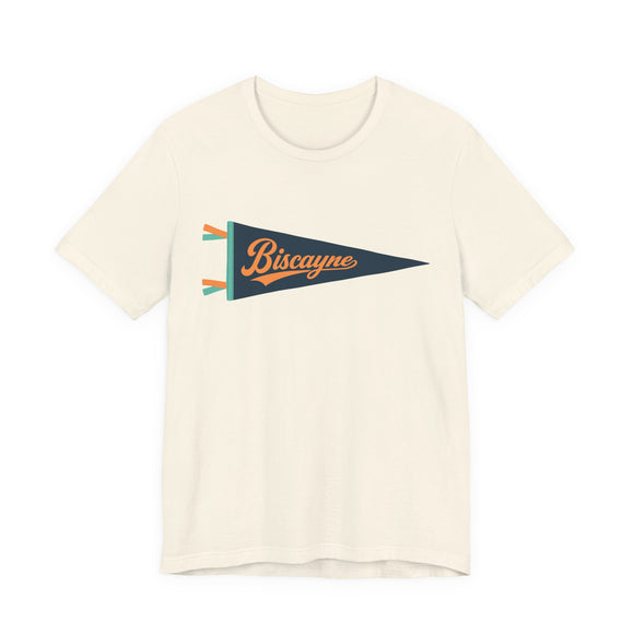 Biscayne National Park Pennant T-Shirt — Vintage Camp Flag Tee