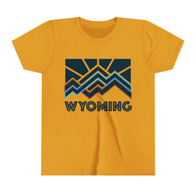 Wyoming Youth T-Shirt - Unisex Kids Wyoming Shirt