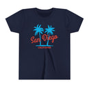 San Diego, California Youth Shirt - Retro Palm Tree San Diego Kid's T-Shirt-1