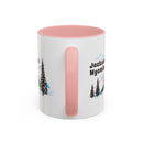 Jackson Hole, Wyoming Retro Snow Skiing Mountain 11 oz Mug, Ski Lodge Decor Coffee Cup, Mountain Gondola  Lover Gift, Retro Skiing Mug-13