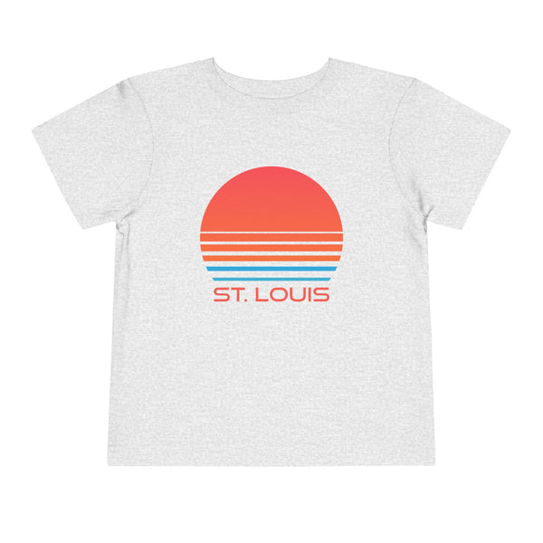 St. Louis, Missouri Toddler T-Shirt - Retro 80s Toddler St. Louis Shirt