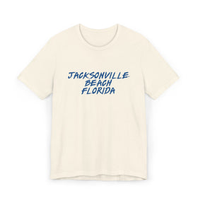Jacksonville Beach T-Shirt | 100% Cotton Retro Florida Tee - 0