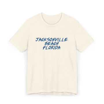 Jacksonville Beach T-Shirt | 100% Cotton Retro Florida Tee - 0