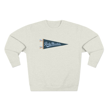 Buy oatmeal-heather Premium Rocky Mountain National Park Crewneck Sweatshirt