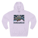 Durango, Colorado Hoodie - Retro Mountain Unisex Sweatshirt-5