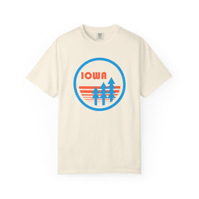 Iowa T Shirt, Comfort Colors Cotton 100% Cotton Trees Tee - 0