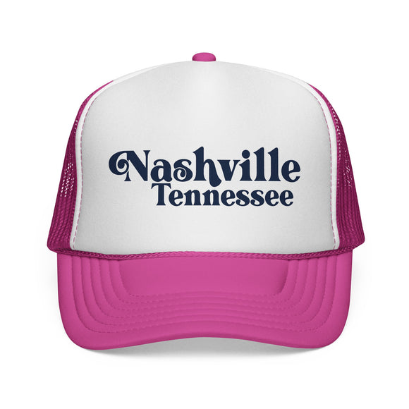 Nashville, Tennessee Retro Trucker Hat