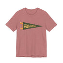 Yellowstone National Park Pennant T-Shirt — Vintage Camp Flag Tee-3