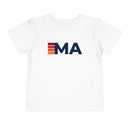 Massachusetts Toddler Tee - Retro MA T-Shirt-2