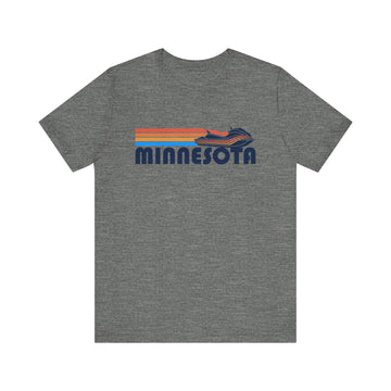 Milwaukee, Minnesota T Shirt - Retro Jetski PWC Graphic Tee