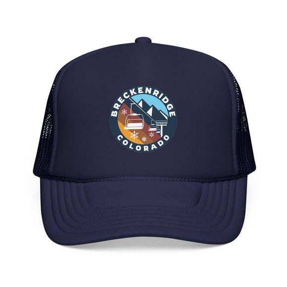 Kids Breckenridge, Colorado - Youth Snapback Cap on white background