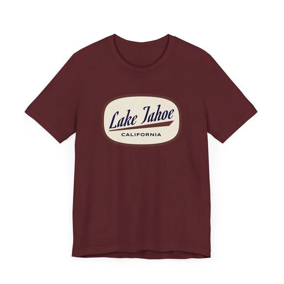 Lake Tahoe, California T-Shirt - Retro Unisex Lake Tahoe Shirt