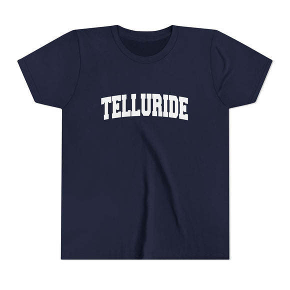 Telluride, Colorado Youth Graphic Tee - Kids Telluride T Shirt
