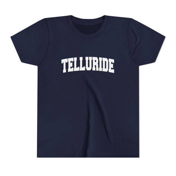 Telluride, Colorado Youth Graphic Tee - Kids Telluride T Shirt