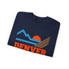 Denver, Colorado Sweatshirt - Mountain Denver Crewneck Sweatshirt