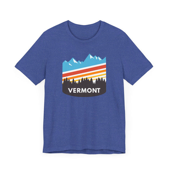Vermont T-Shirt - Retro Unisex Vermont Shirt