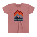 Breckenridge, Colorado Youth Shirt - Retro Mountain Breckenridge Kid's T-Shirt-1