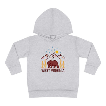 West Virginia Toddler Hoodie - Unisex West Virginia Toddler Sweatshirt - 0