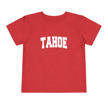 Buy heather-red Lake Tahoe, California Toddler Graphic Tee - Kids Lake Tahoe Vacation T-Shirt