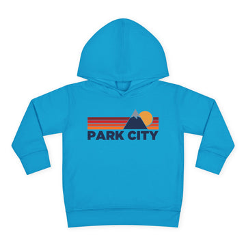 Buy turquoise Park City, Utah Toddler Hoodie - Unisex Mountain Park City Pullover Sweatshirt, Kids Hooded Jumper, Utah Souvenir