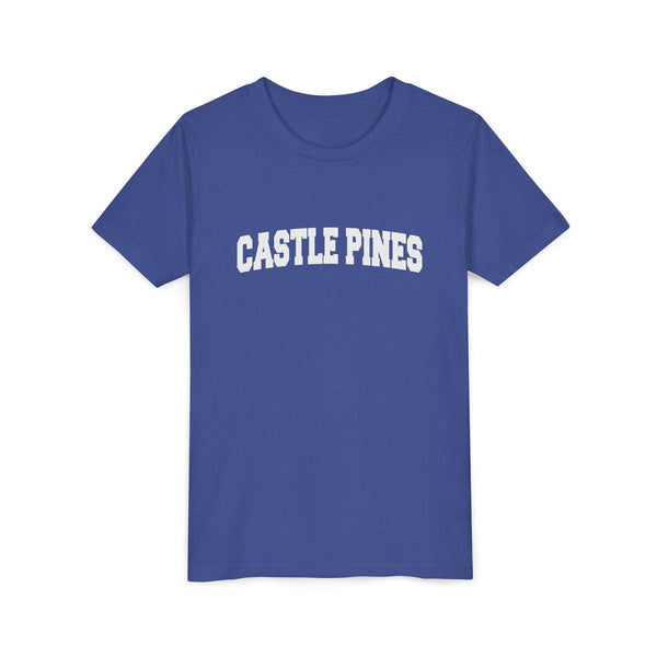 Castle Pine, Colorado Youth Graphic Tee - Kids Castle Pine T Shirt