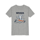Nevada Yeti Snowboard Youth Tee - Kids Skiing Shirt-3