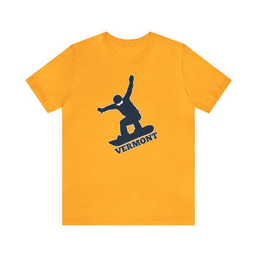 Vermont T-Shirt - Snowboard Unisex Vermont Shirt - 0