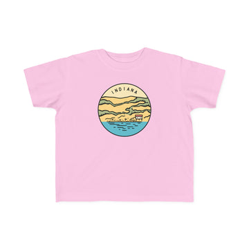 Buy pink Indiana Toddler T-Shirt - Unisex Toddler Indiana Shirt