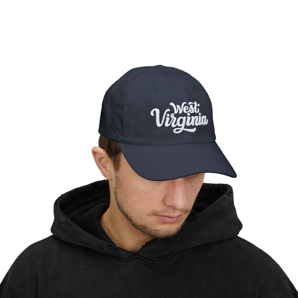 West Virginia Dad Hat - Embroidered West Virginia Classic Dad Cap