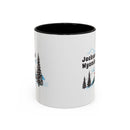 Jackson Hole, Wyoming Retro Snow Skiing Mountain 11 oz Mug, Ski Lodge Decor Coffee Cup, Mountain Gondola  Lover Gift, Retro Skiing Mug-3