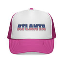 Atlanta Georgia Stars and Stripes Trucker Hat | Patriotic City Flag Design-4