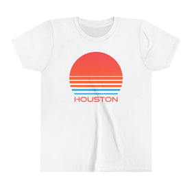 Houston, Texas Youth Shirt - Retro 80s Houston Kid's T-Shirt