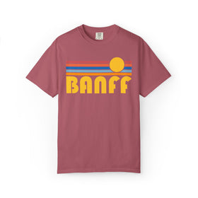 Banff, Canada Graphic Tee, Comfort Colors Retro Unisex Banff T shirt