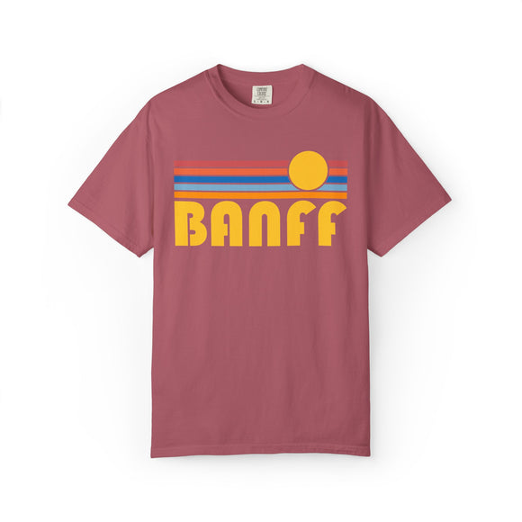 Banff, Canada Graphic Tee, Comfort Colors Retro Unisex Banff T shirt