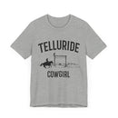 Telluride, Colorado Cowgirl Graphic Tee-20